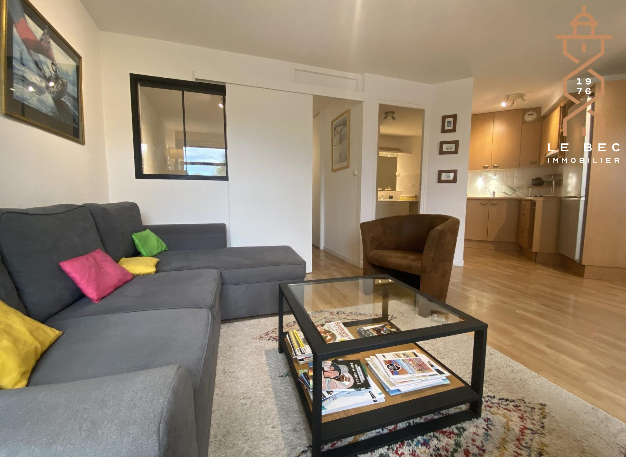 Bien: A louer T1 bis meublé en centre ville Vannes