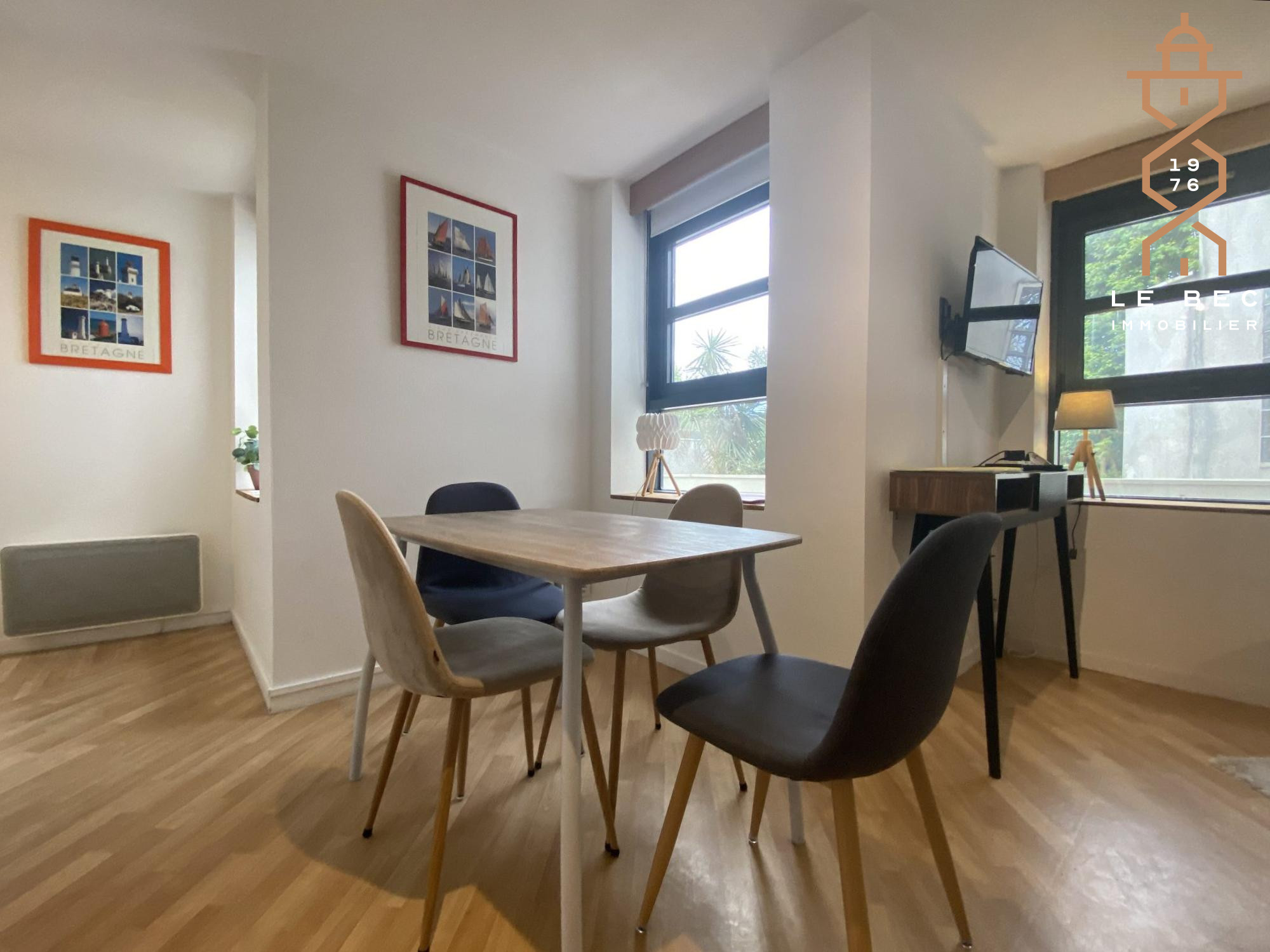 Bien: A louer T1 bis meublé en centre ville Vannes