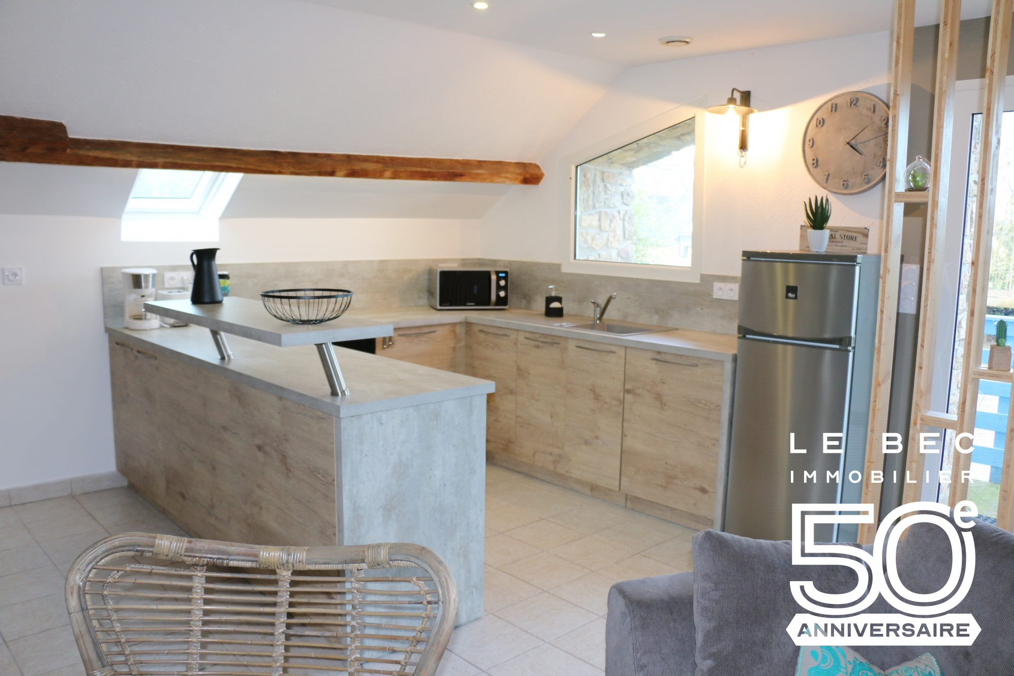 Bien: A louer Appartement 3 chambres meublé PLOEREN