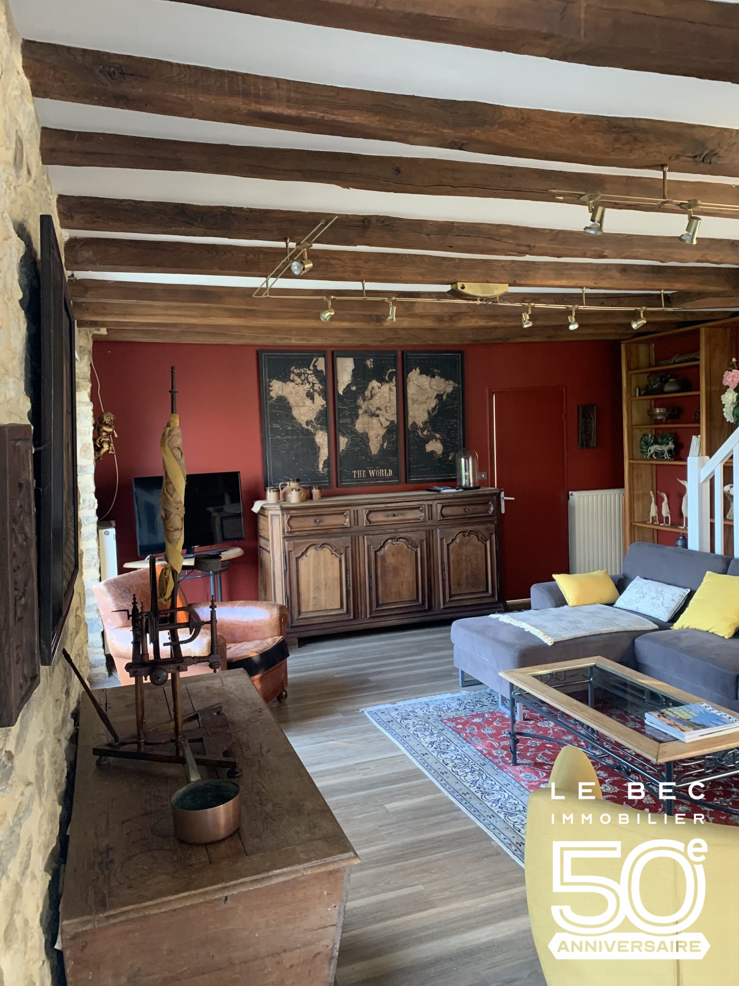 Bien: A Louer Longère meublée 4 chambres PLOEREN