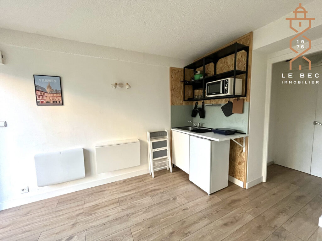 Bien: Studio entre Gare et Centre-Ville à Vendre - VANNES