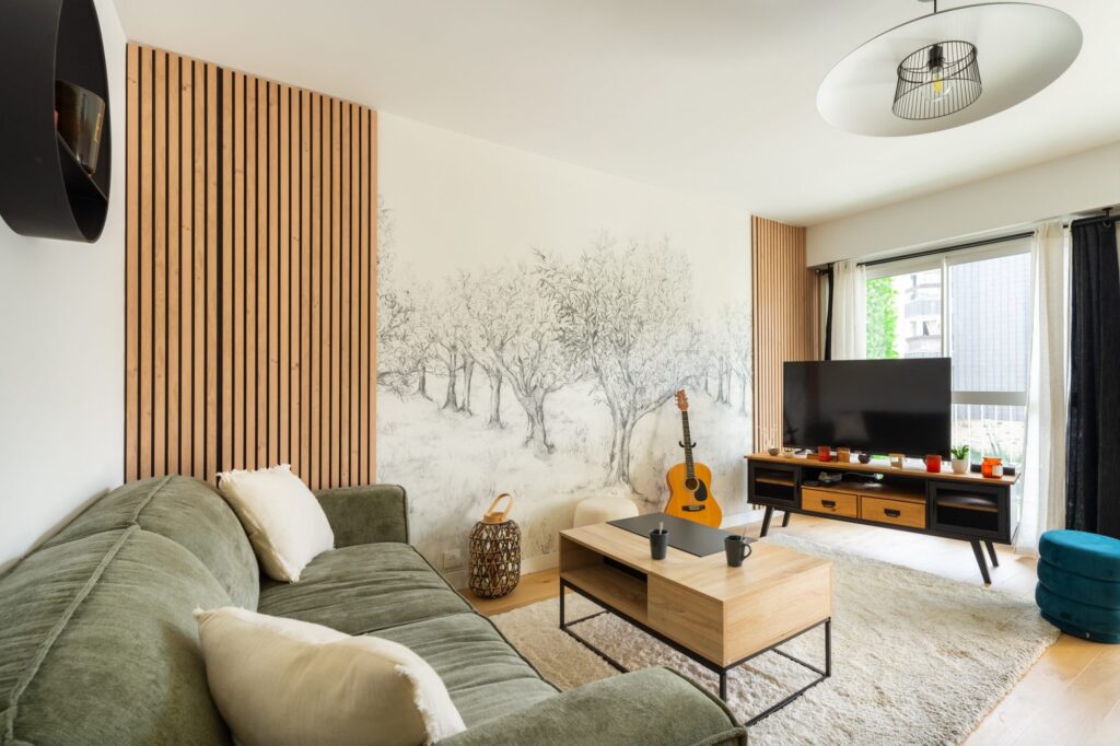 Bien: A VENDRE - Appartement 2 chambres vue sur le parc de la Garenne