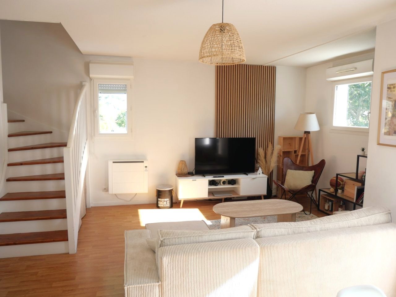 Bien: A VENDRE – Appartement T3 en duplex avec deux stationnements -Vannes Est