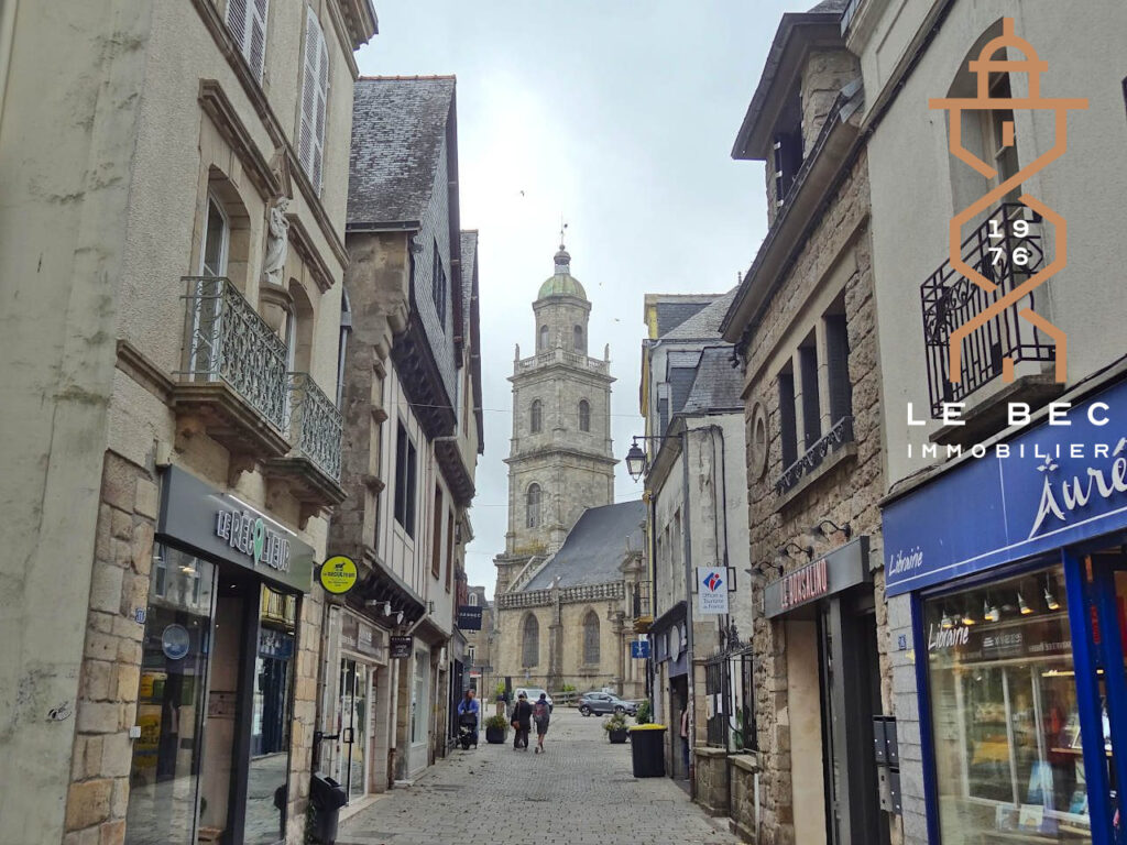 Bien: Rare sur le marché : grande surface commerciale au coeur du centre-ville d'Auray
