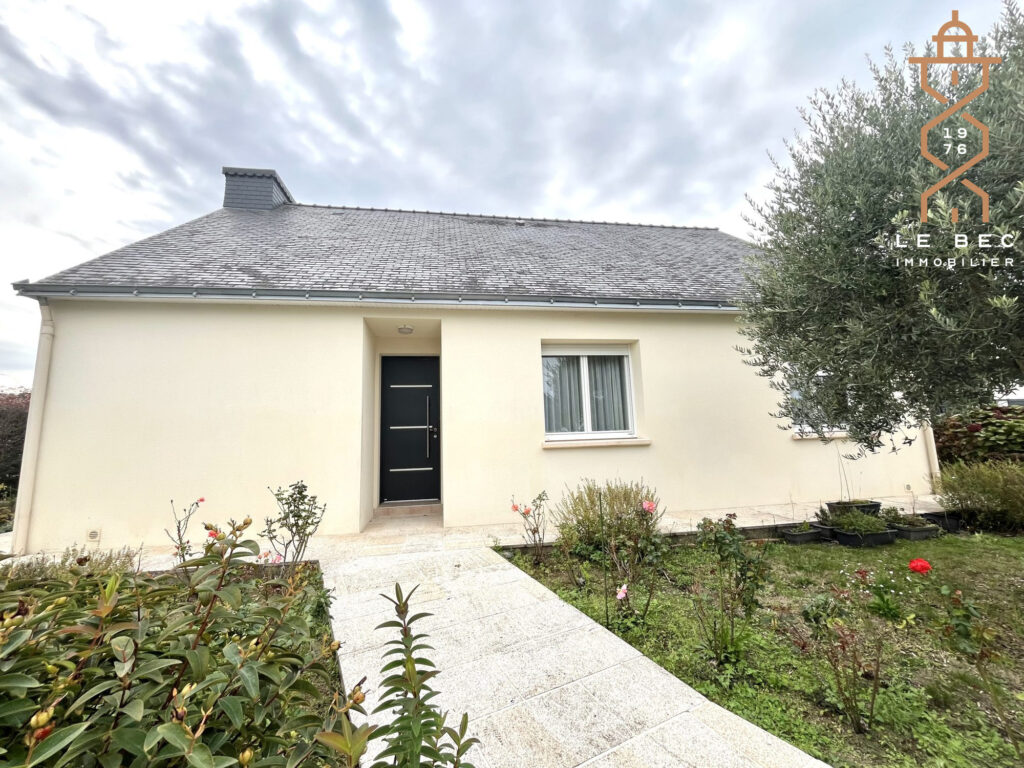 Bien: Vannes : Maison de PLAIN PIED  CONTEMPORAINE à VENDRE