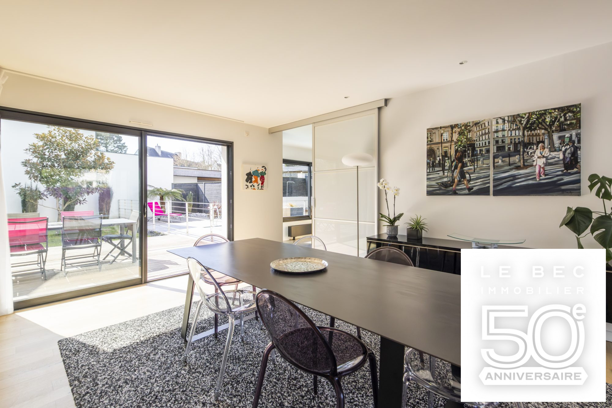 Bien: Maison d'architecte 5 chambres Rive Droite du Port de VANNES